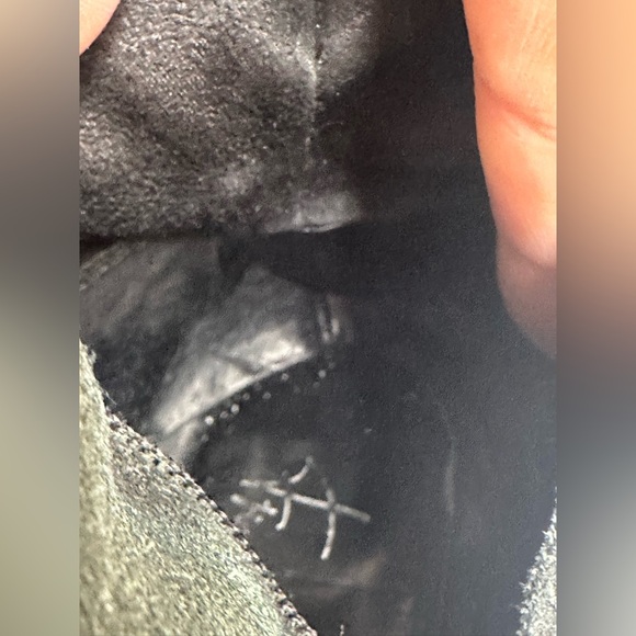 Franco Sarto A-Track Knee High Black Suede Boots Women’s 7M Vibram - Picture 11 of 15